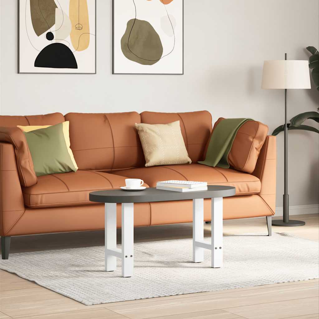 Kavos staliuko kojelės, baltos, 2 vnt., 28x(42-43) cm, plienas
