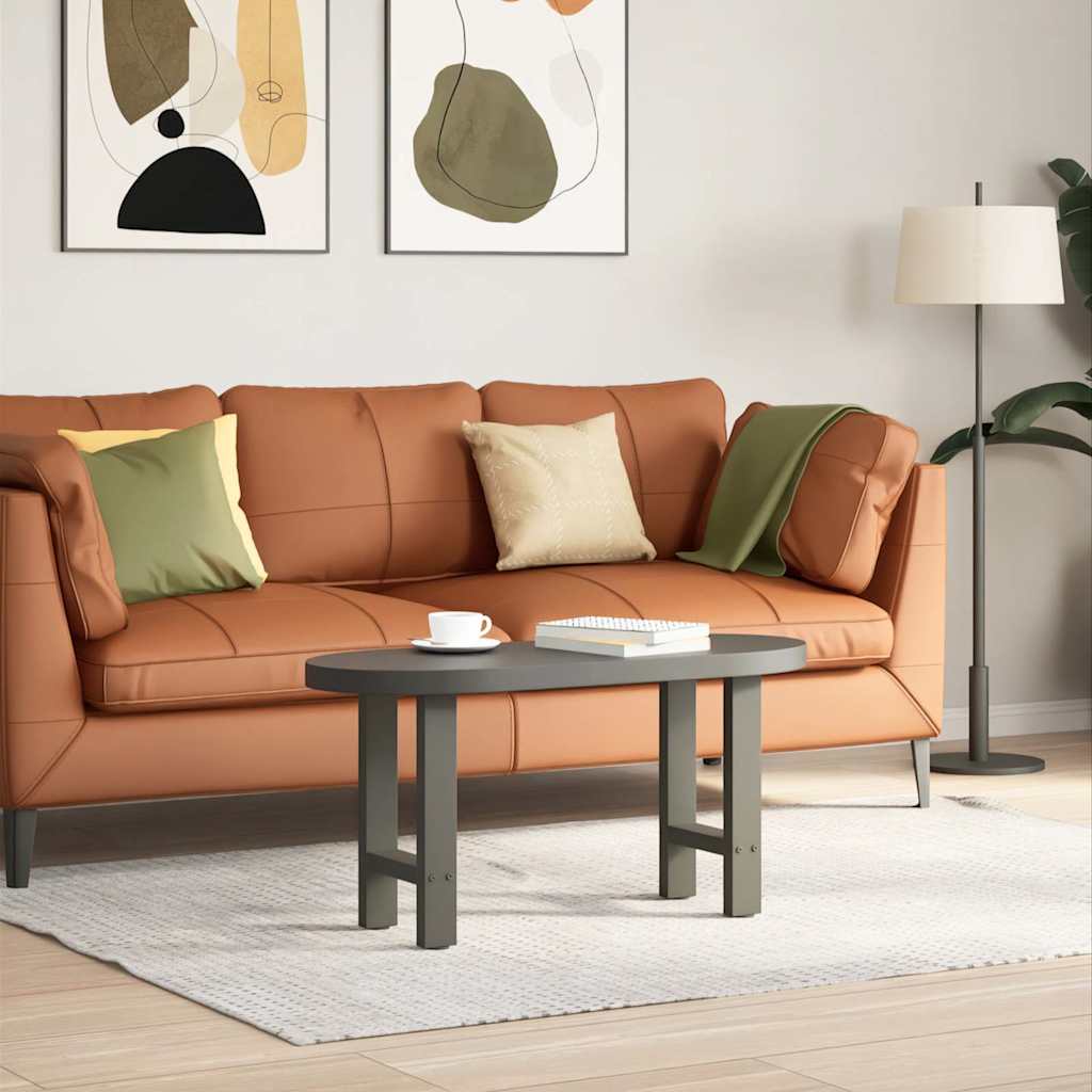 Kavos staliuko kojos, antracito spalvos, 2 vnt., 28x(42-43) cm, plienas