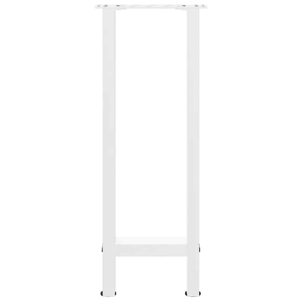 Konsolinio stalo kojos, baltos, 2 vnt., 28x(72-73) cm, plienas