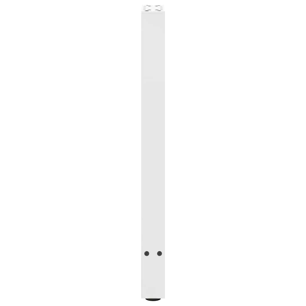 Konsolinio stalo kojos, baltos, 2 vnt., 28x(72-73) cm, plienas