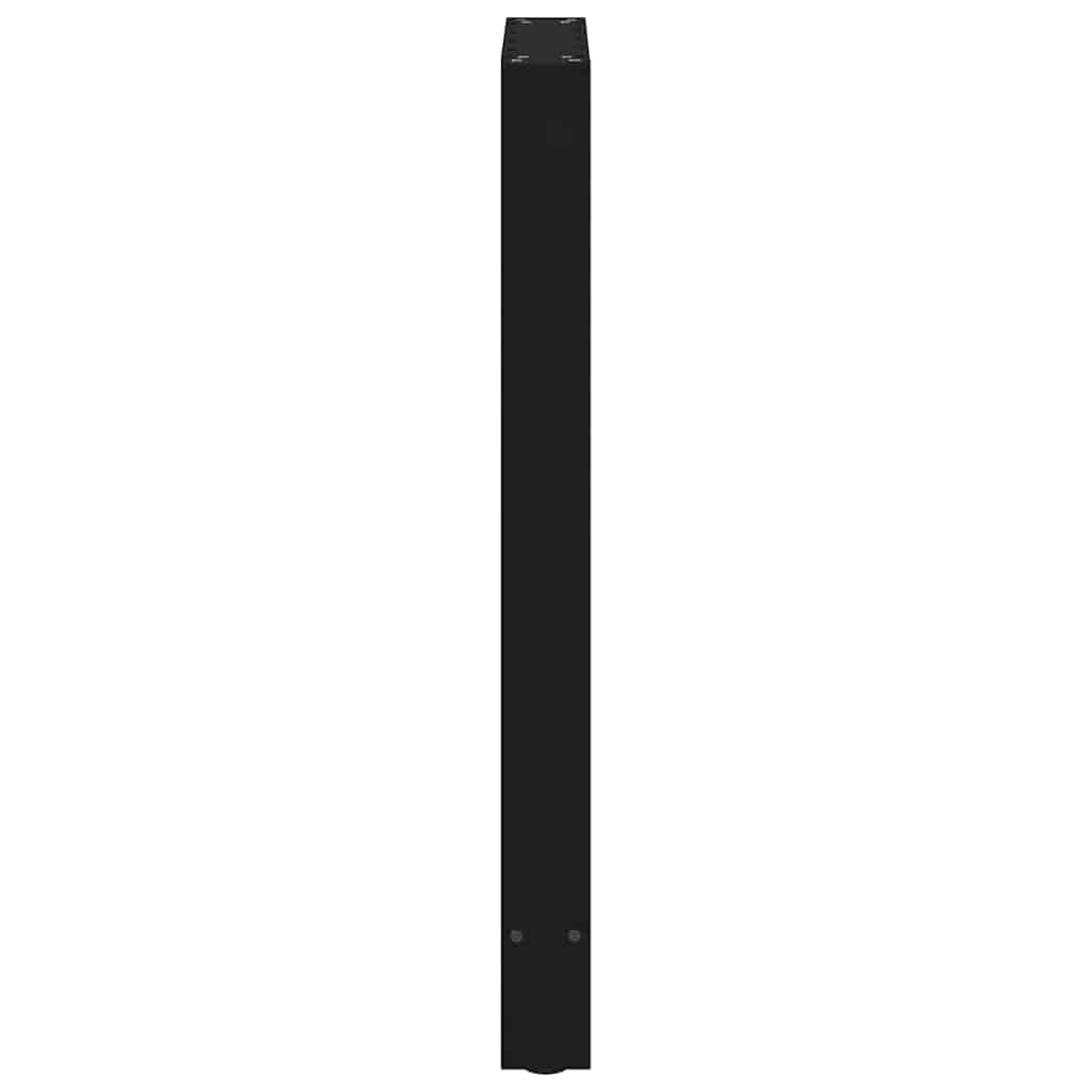 Baro stalo kojos, juodos, 2 vnt., 40x(90-91) cm, plienas