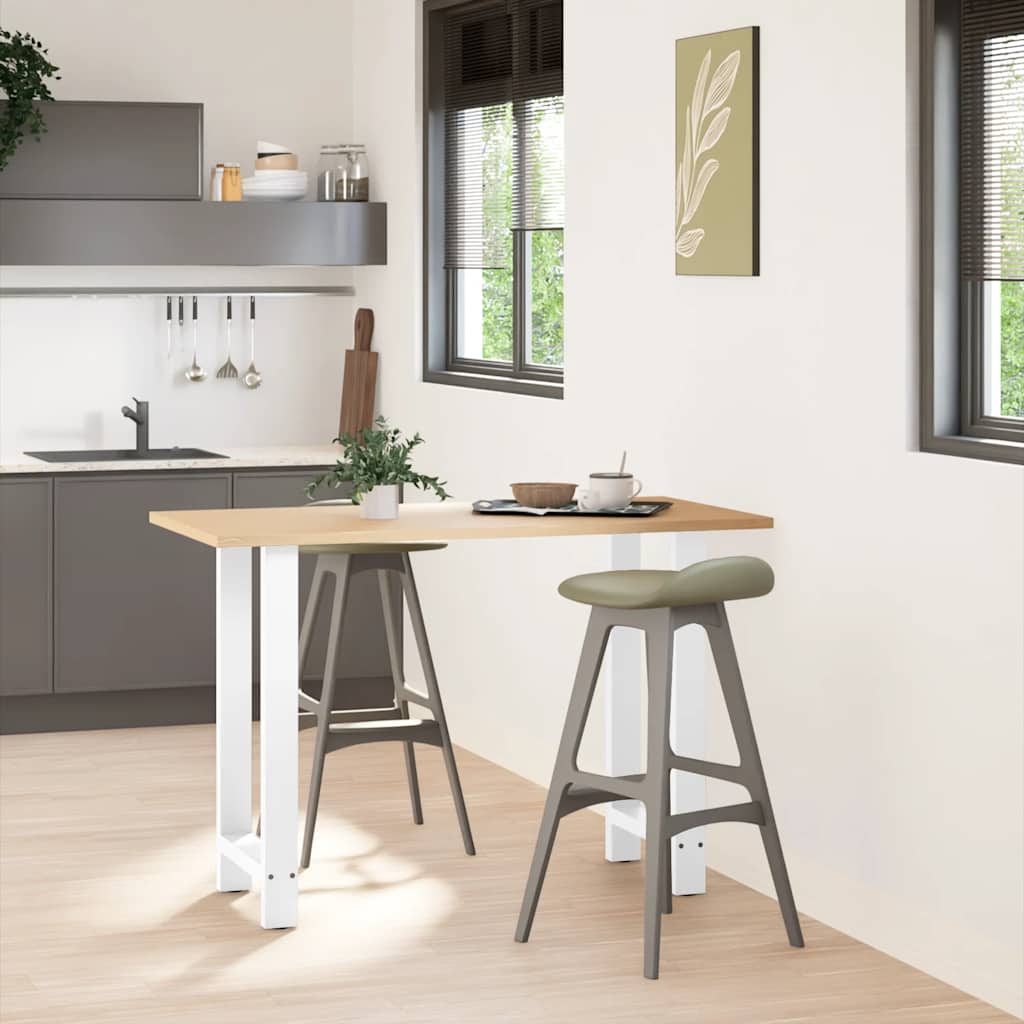 Baro stalo kojos, baltos, 2 vnt., 40x(90-91) cm, plienas