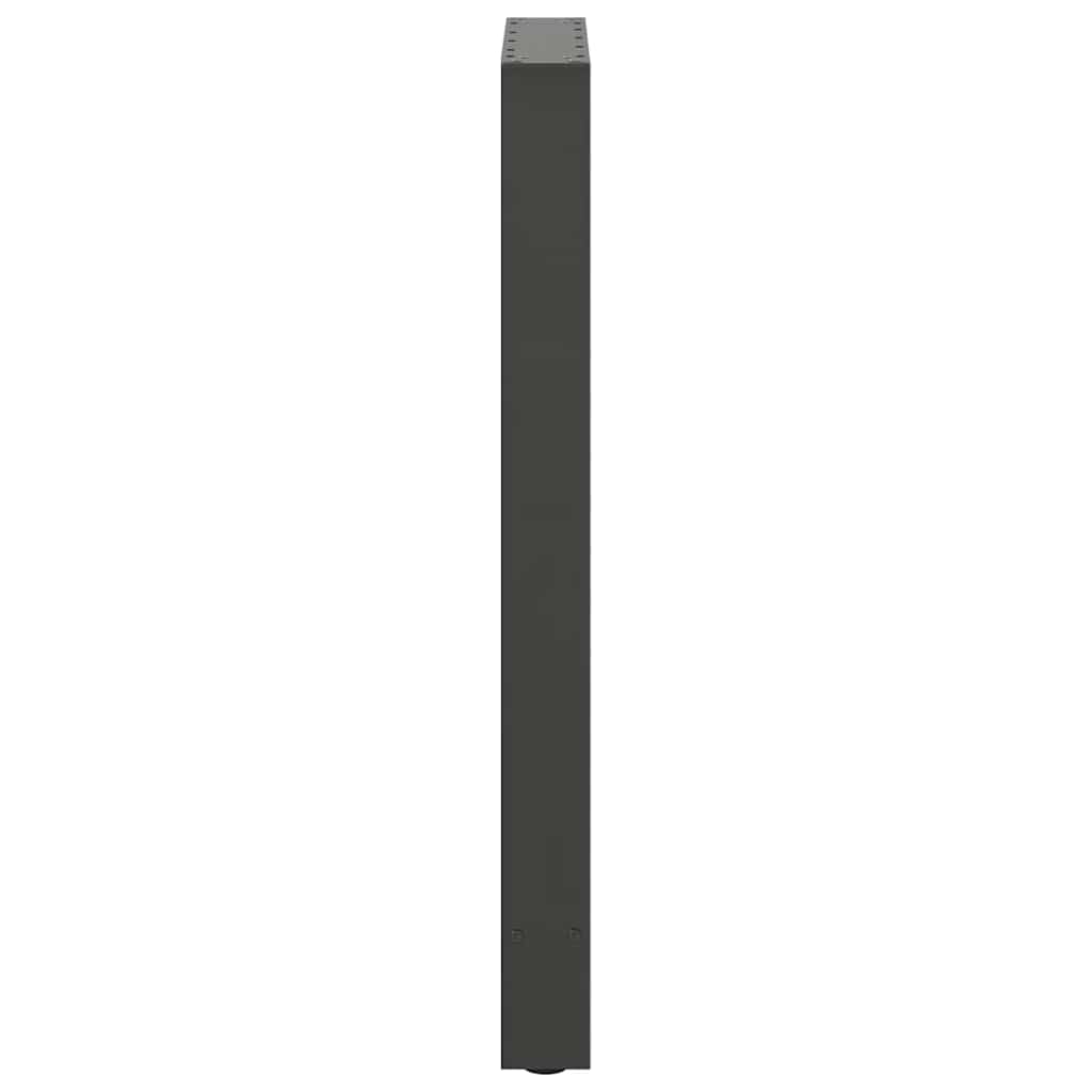 Baro stalo kojos, antracito spalvos, 2 vnt., 40x(90-91) cm, plienas