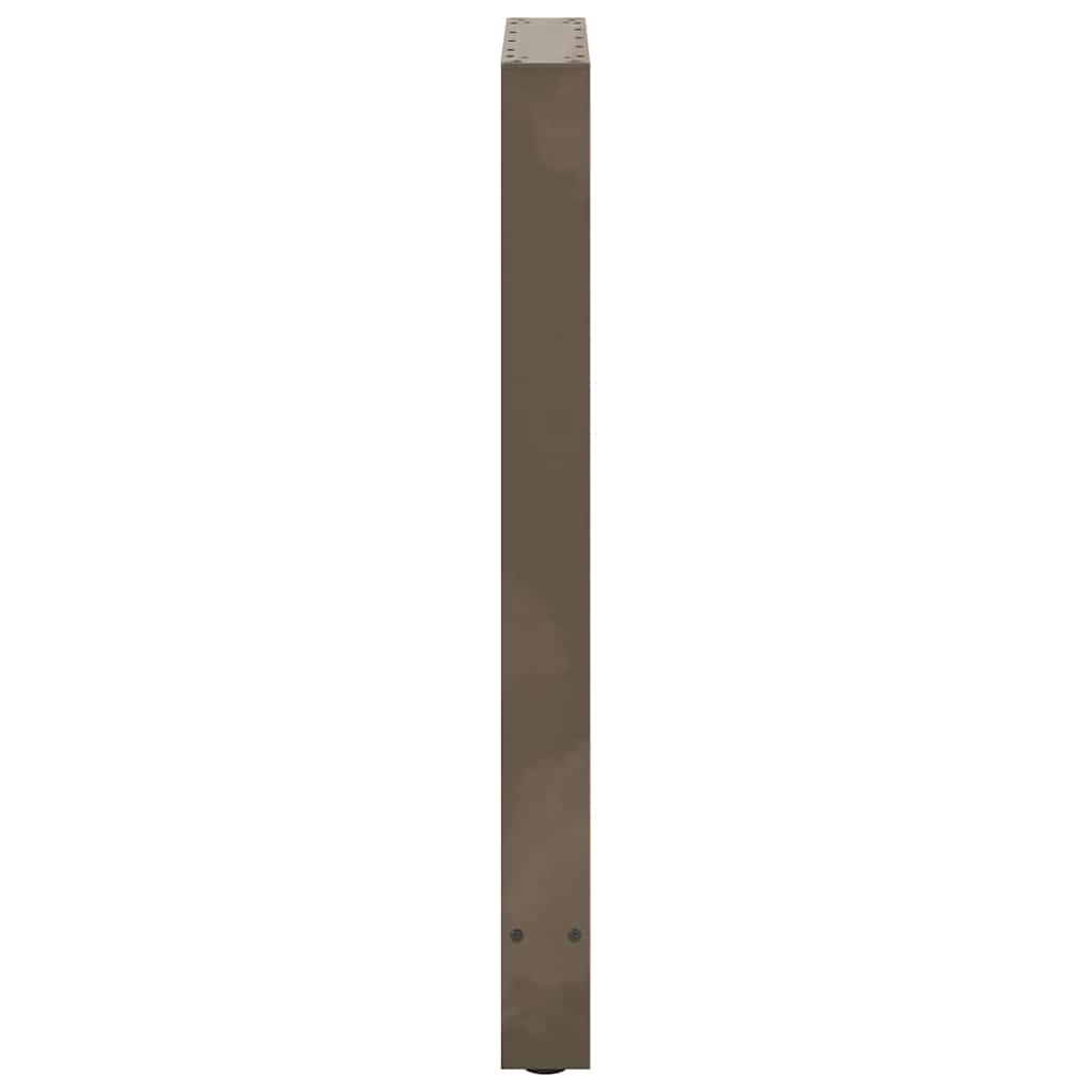 Baro stalo kojos, 2 vnt., 40x(90-91) cm, natūralus plienas