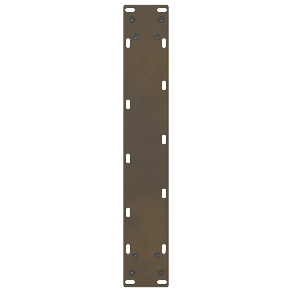 Baro stalo kojos, 2 vnt., 40x(90-91) cm, natūralus plienas