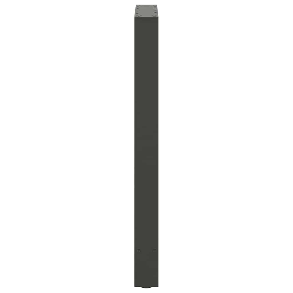 Baro stalo kojos, antracito spalvos, 2 vnt., 50x(90-91) cm, plienas