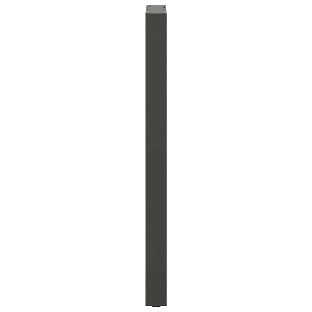 Baro stalo kojos, antracito spalvos, 2 vnt., 40x(110-111) cm, plienas