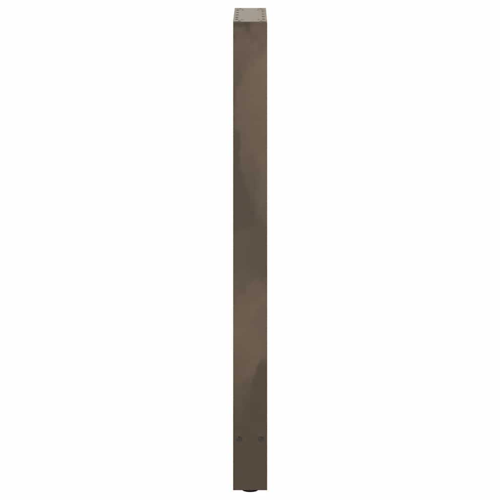 Baro stalo kojos, 2 vnt., 40 x (110-111) cm, natūralus plienas
