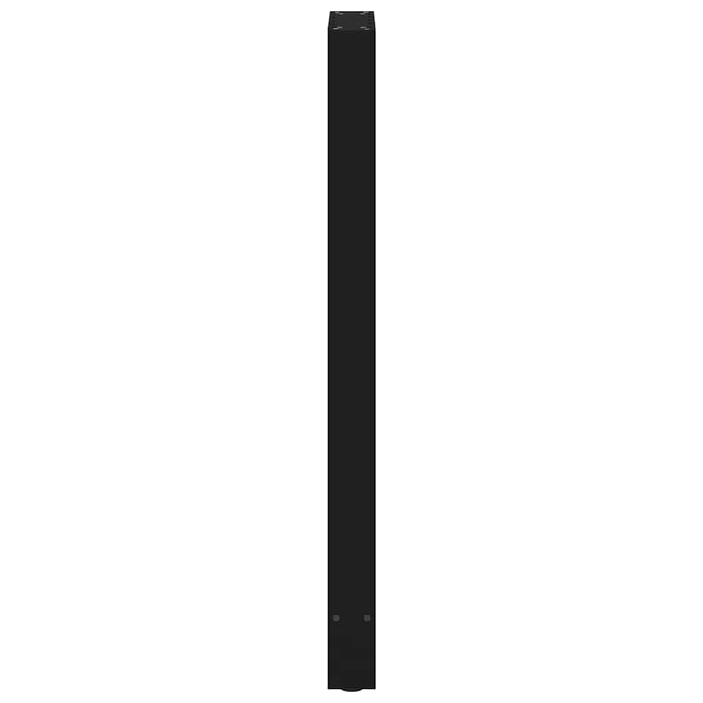 Baro stalo kojos, juodos, 2 vnt., 50x(110-111) cm, plienas