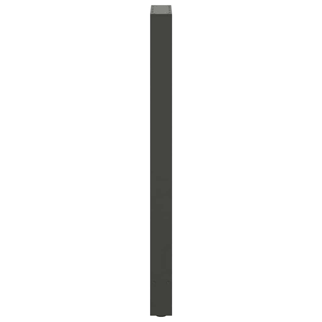 Baro stalo kojos, antracito spalvos, 2 vnt., 50x(110-111) cm, plienas