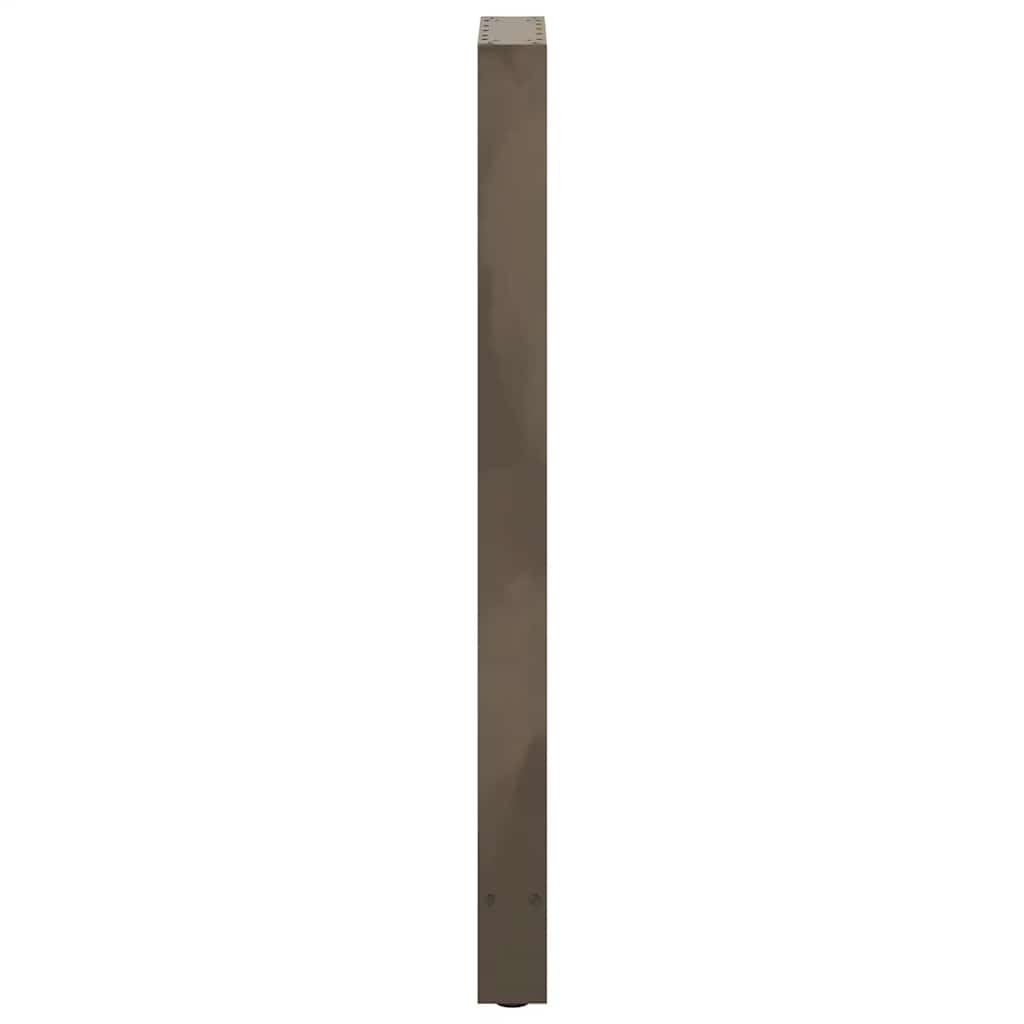 Baro stalo kojos, 2 vnt., 50x(110-111) cm, natūralus plienas