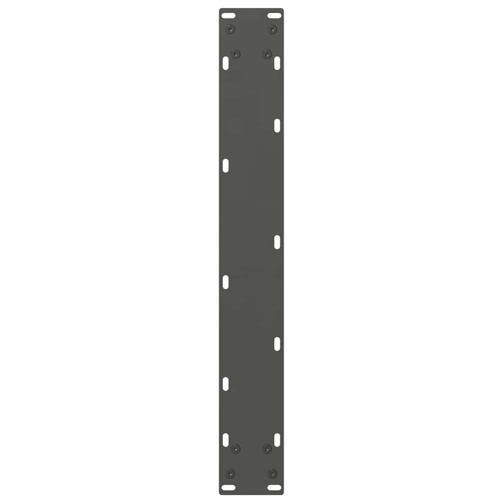 Bar table legs, anthracite, 2 pcs., 60x(110-111) cm, steel