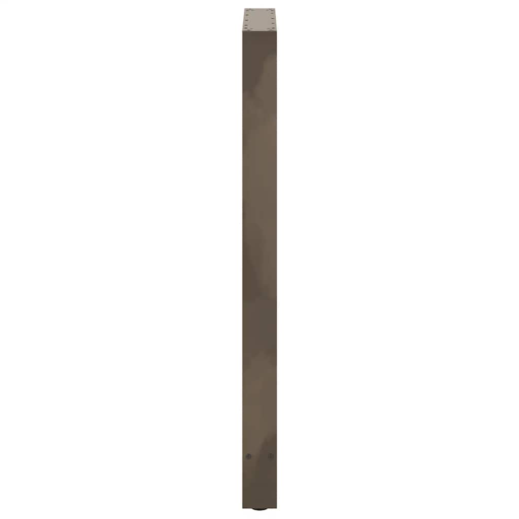 Baro stalo kojos, 2 vnt., 60x(110-111) cm, natūralus plienas