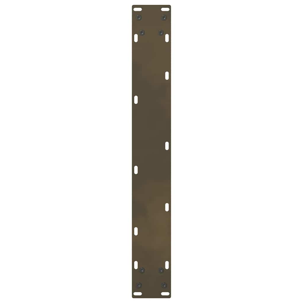 Baro stalo kojos, 2 vnt., 60x(110-111) cm, natūralus plienas