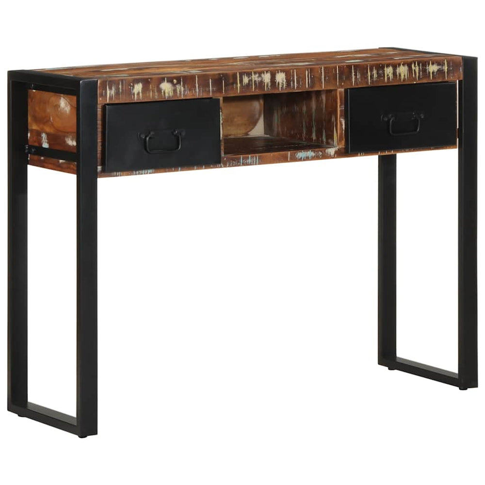 konsolinis stalas daugiaspalvis 100x35x75 cm