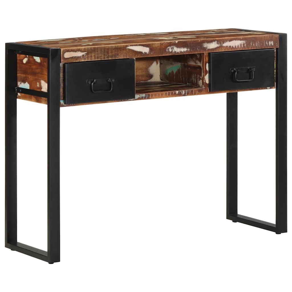 konsolinis stalas daugiaspalvis 100x35x75 cm