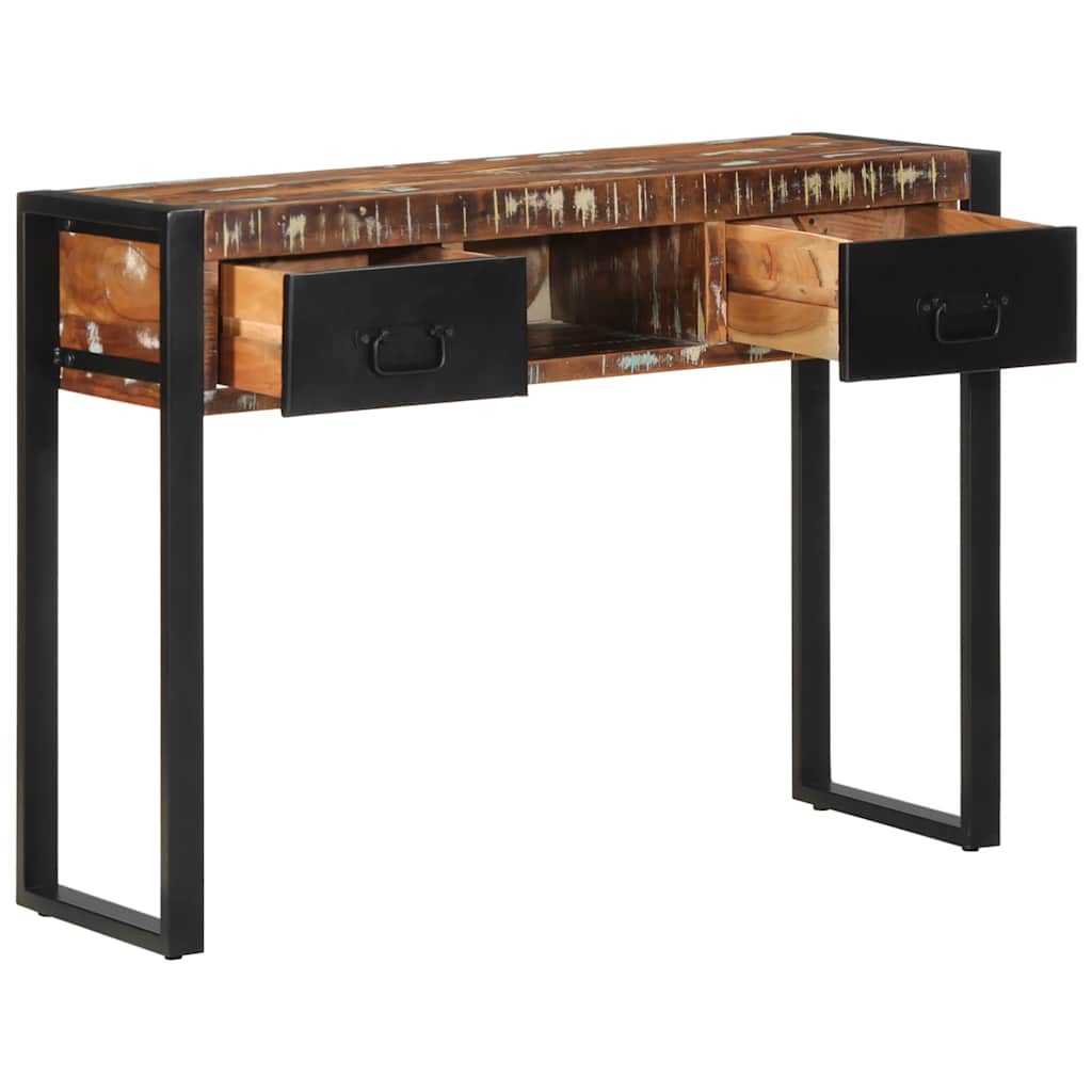 konsolinis stalas daugiaspalvis 100x35x75 cm