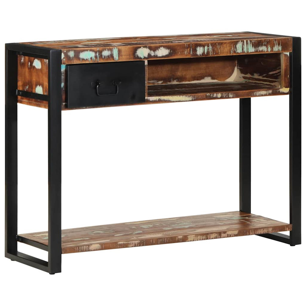 konsolinis stalas daugiaspalvis 100x35x75 cm