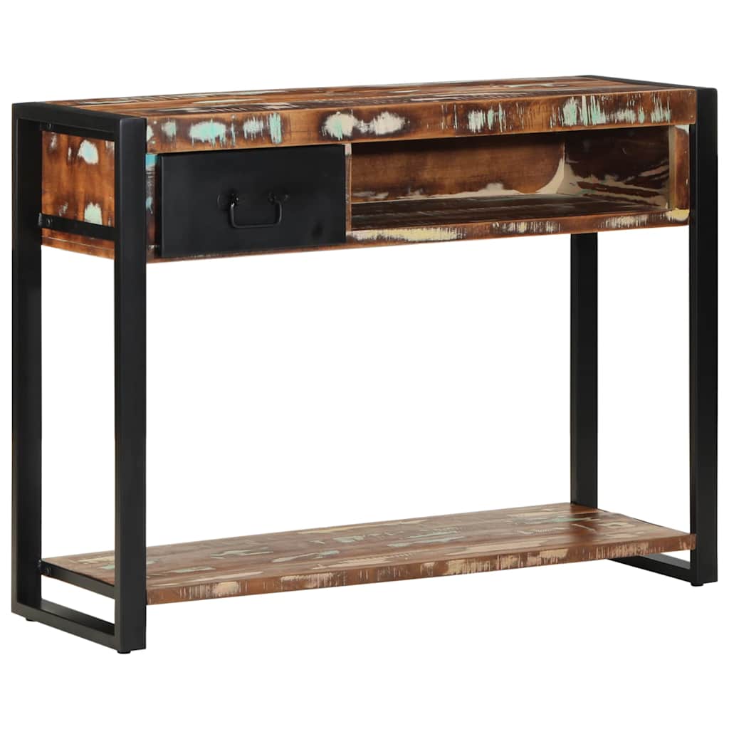 konsolinis stalas daugiaspalvis 100x35x75 cm