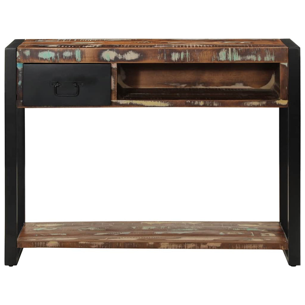 konsolinis stalas daugiaspalvis 100x35x75 cm