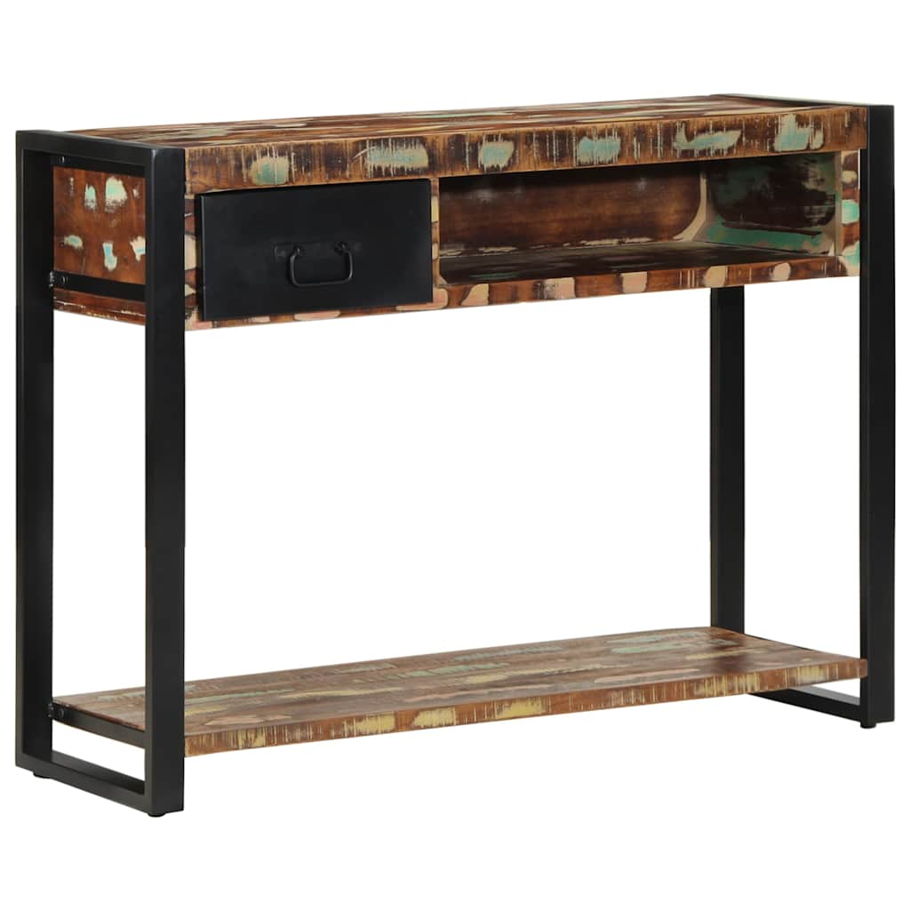 konsolinis stalas daugiaspalvis 100x35x75 cm