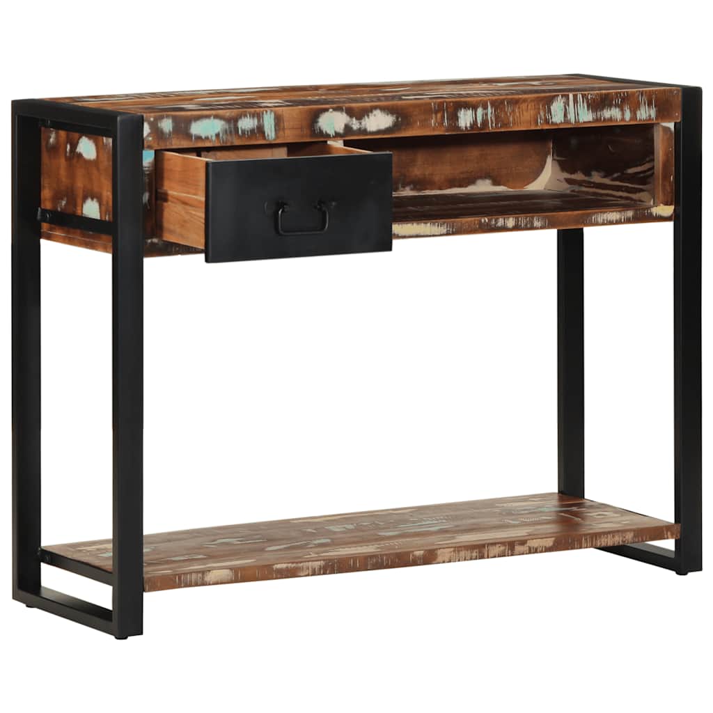 konsolinis stalas daugiaspalvis 100x35x75 cm