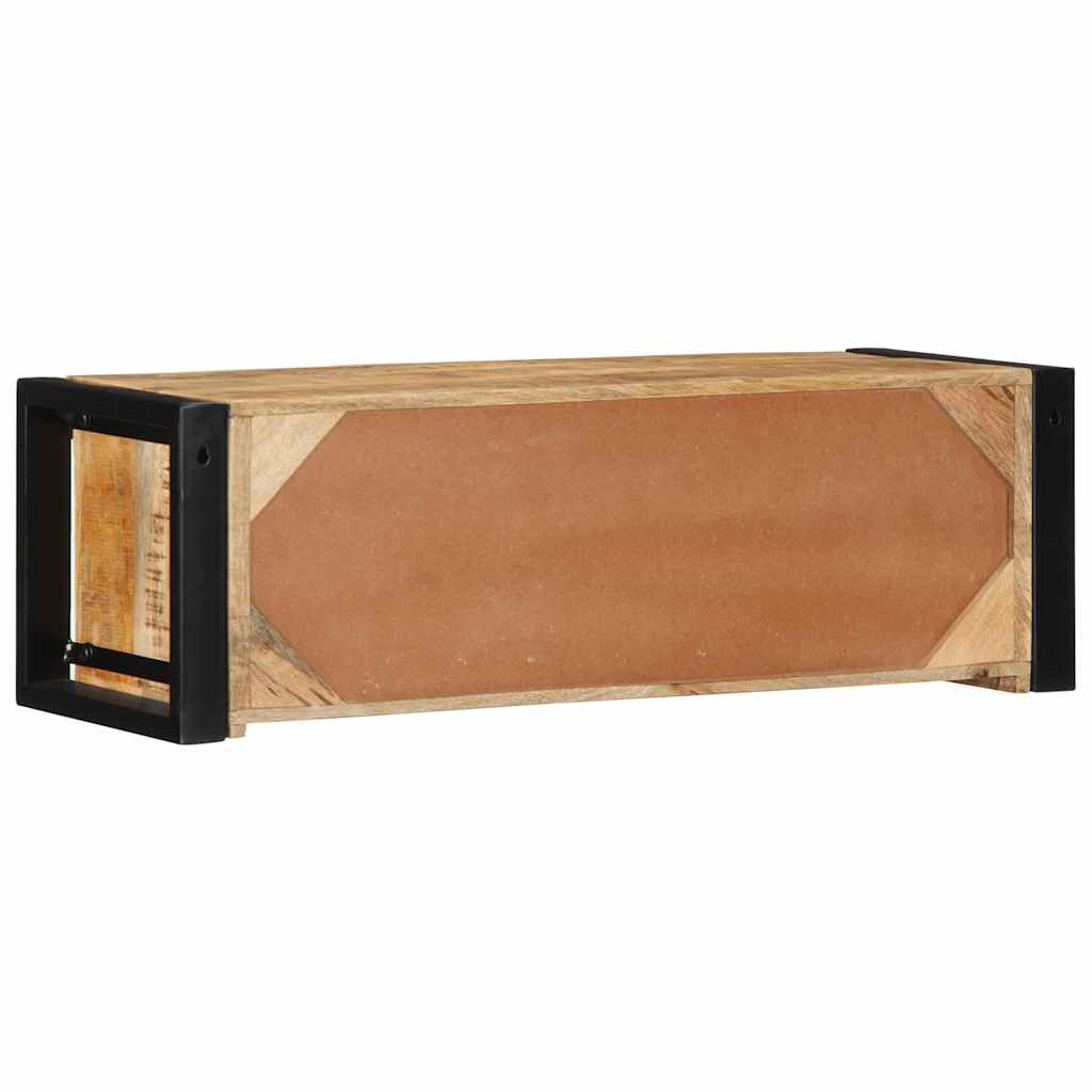 televizoriaus spintelė 80x30x25 cm Masyvus Rough Wood Mango