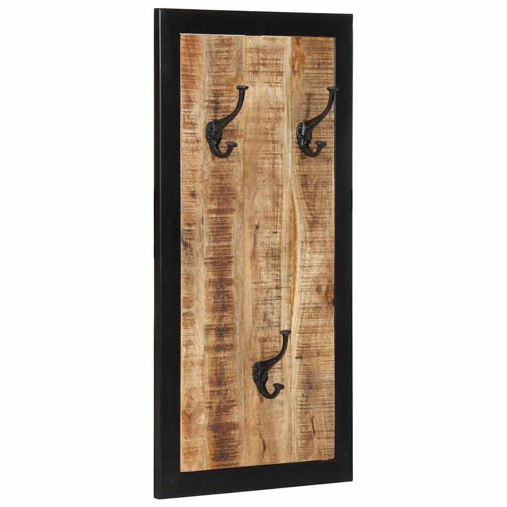 Mēteļu pakaramais 40x2x80 cm, izturīgs neapstrādāts mango koks