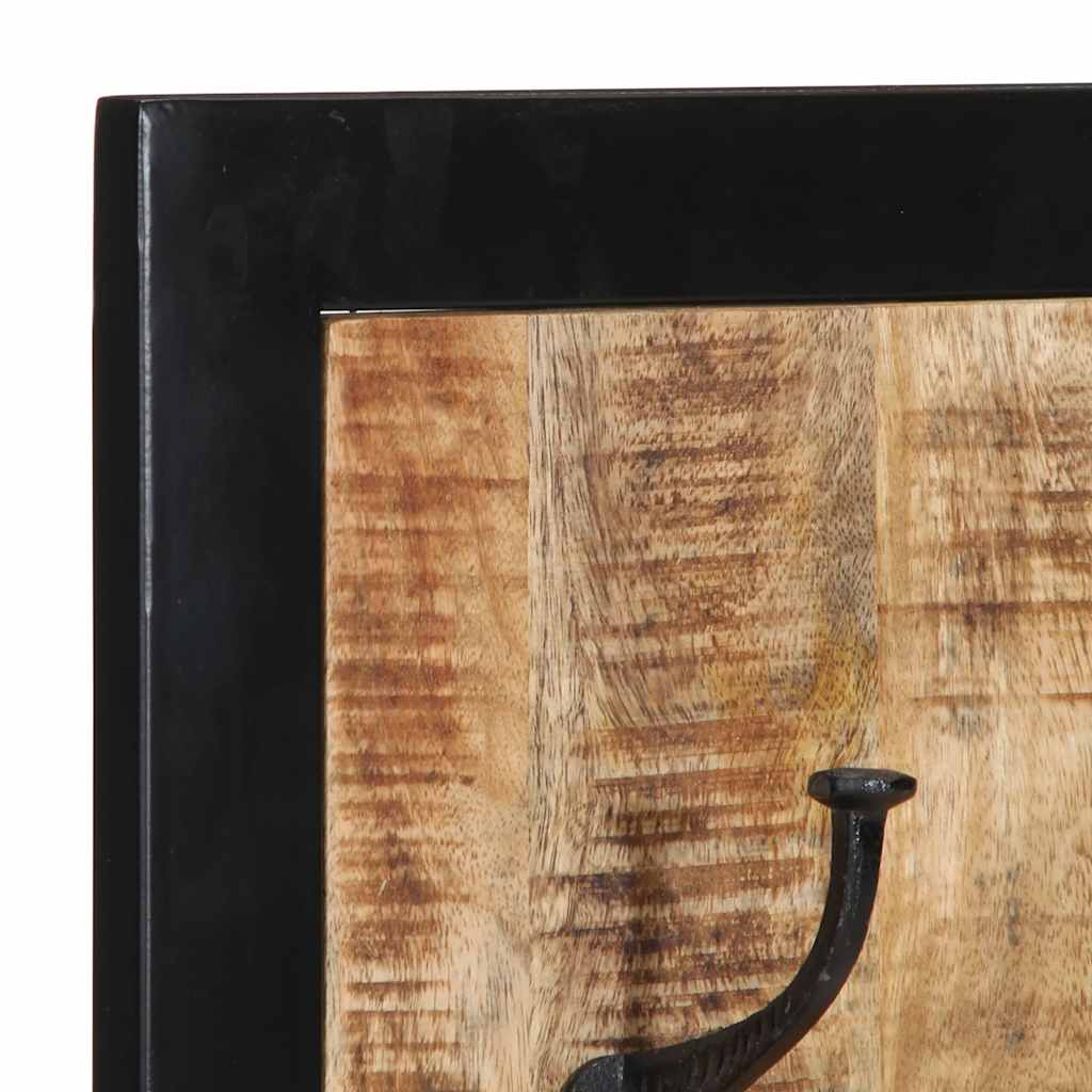 Mēteļu pakaramais 40x2x80 cm, izturīgs neapstrādāts mango koks