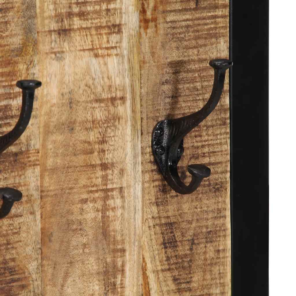 Mēteļu pakaramais 40x2x80 cm, izturīgs neapstrādāts mango koks