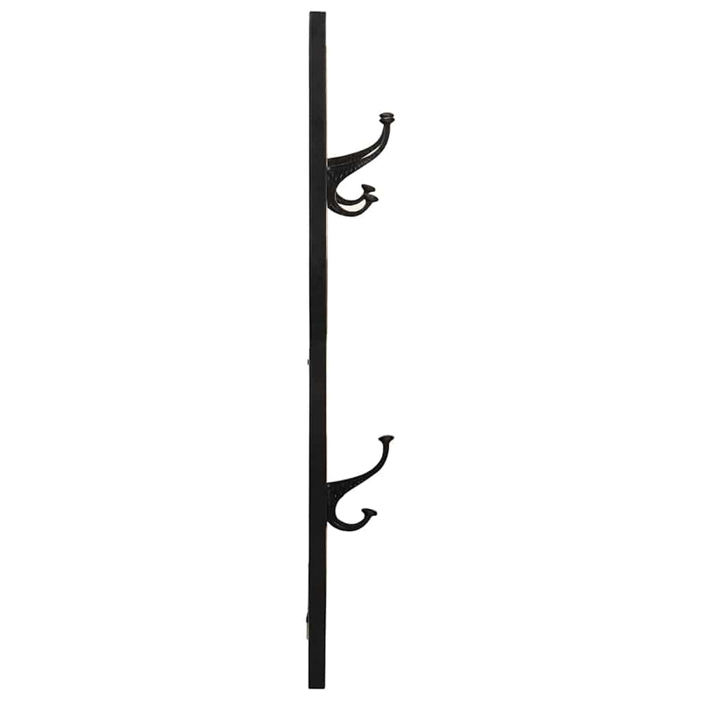 Multi-coloured Coat Rack 40x2x80 cm Solid Reclaimed Wood