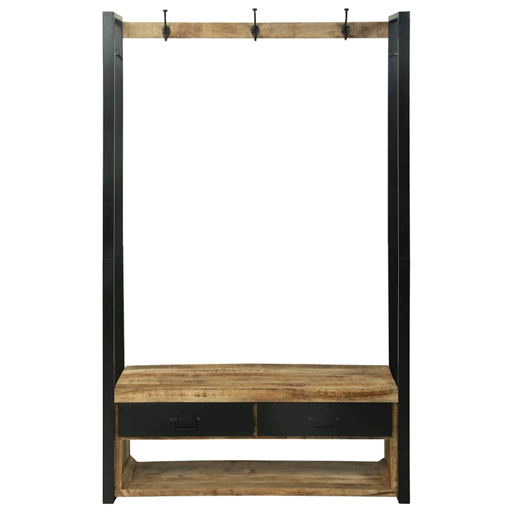 Drabužių stovas Ruda 110 x 40 x 185 cm Mango medienos masyvas