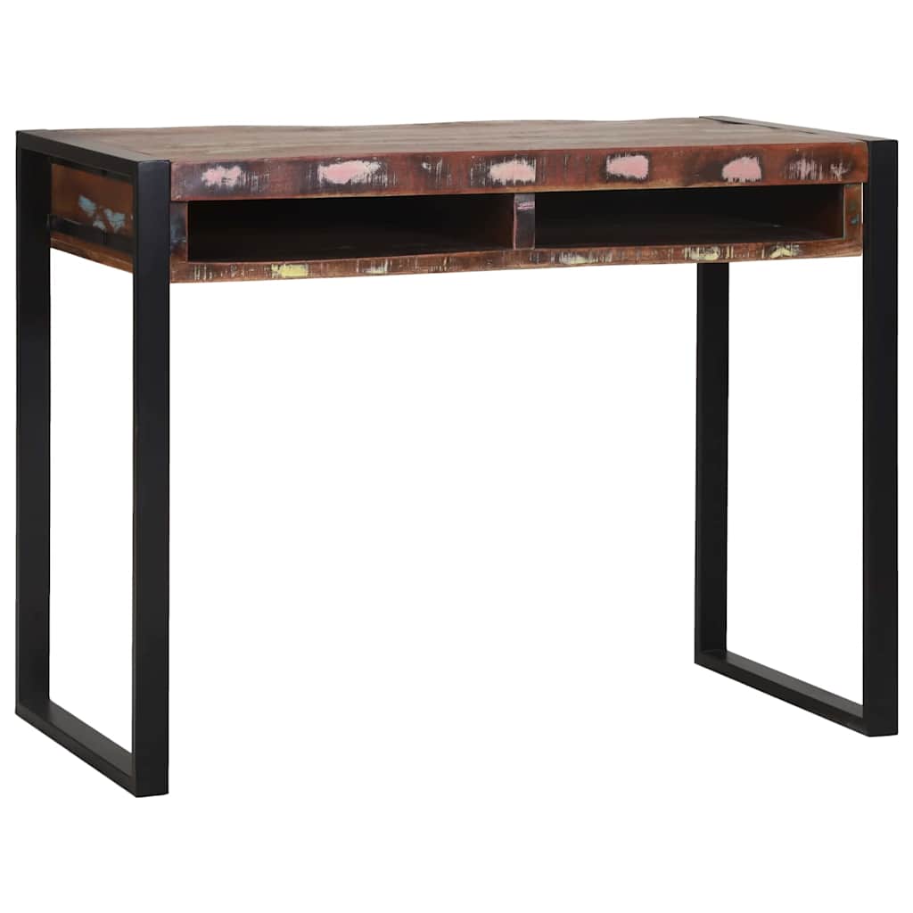 Dressing Table Multicolour Solid Reclaimed Wood