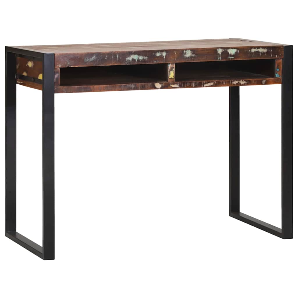 Dressing Table Multicolour Solid Reclaimed Wood