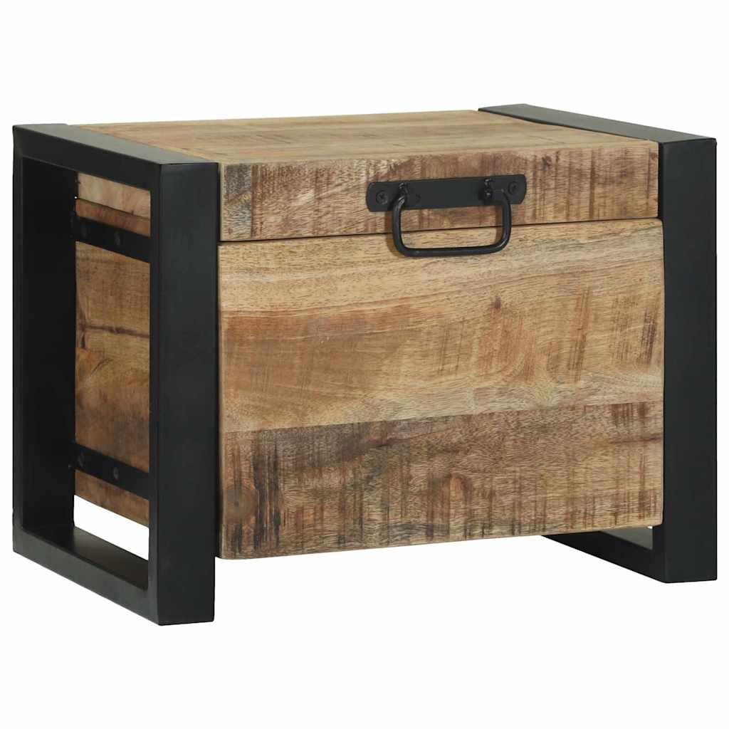 Saugojimo dėžės Ruda 40 x 30 x 30 cm Mango medienos masyvas