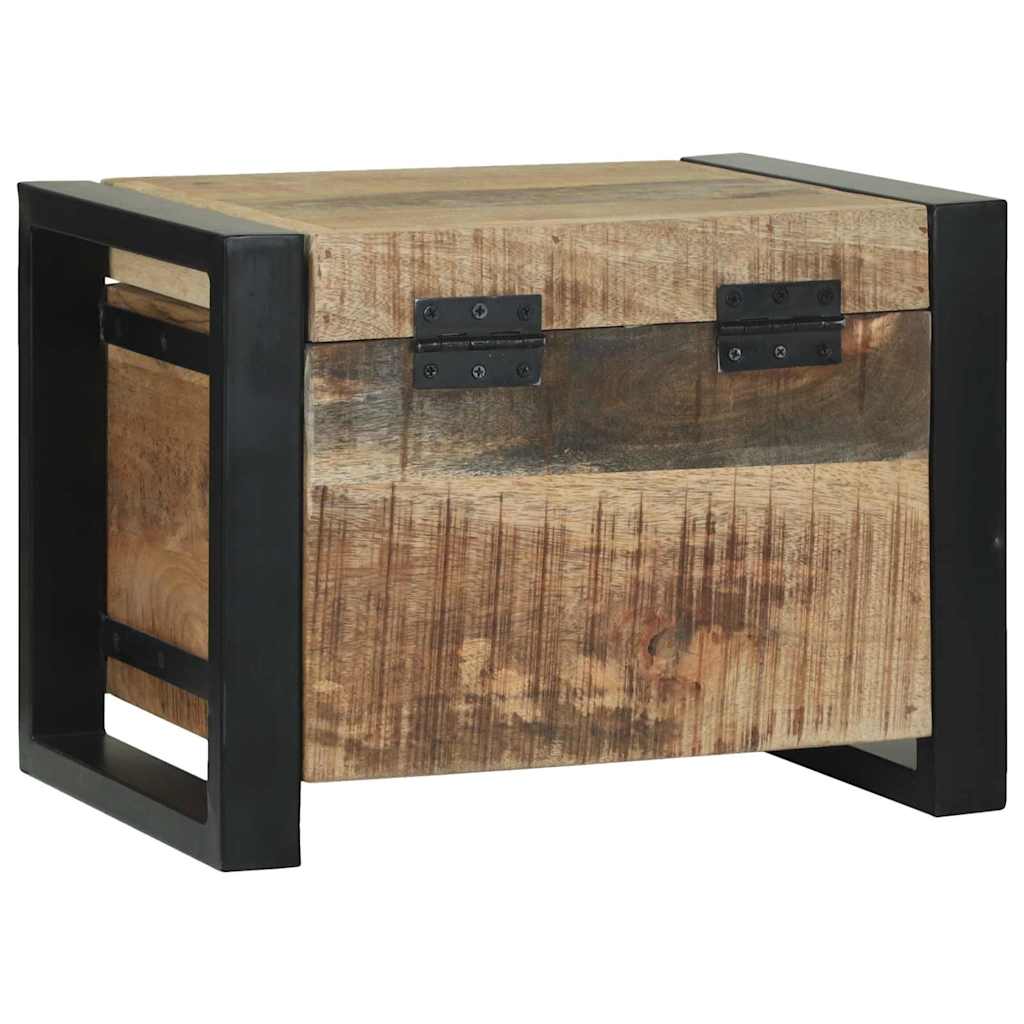 Saugojimo dėžės Ruda 40 x 30 x 30 cm Mango medienos masyvas