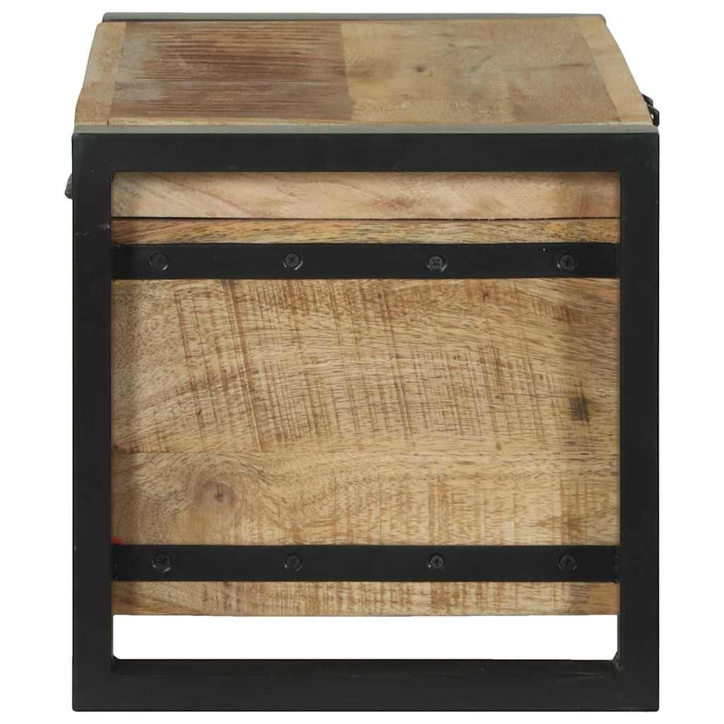 Saugojimo dėžės Ruda 60 x 30 x 30 cm Mango medienos masyvas