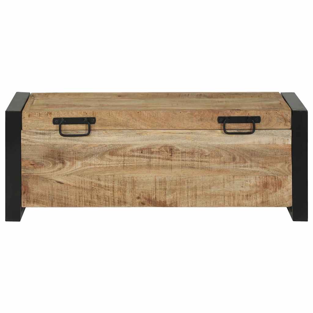 Saugojimo dėžės Ruda 80 x 30 x 30 cm Mango medienos masyvas