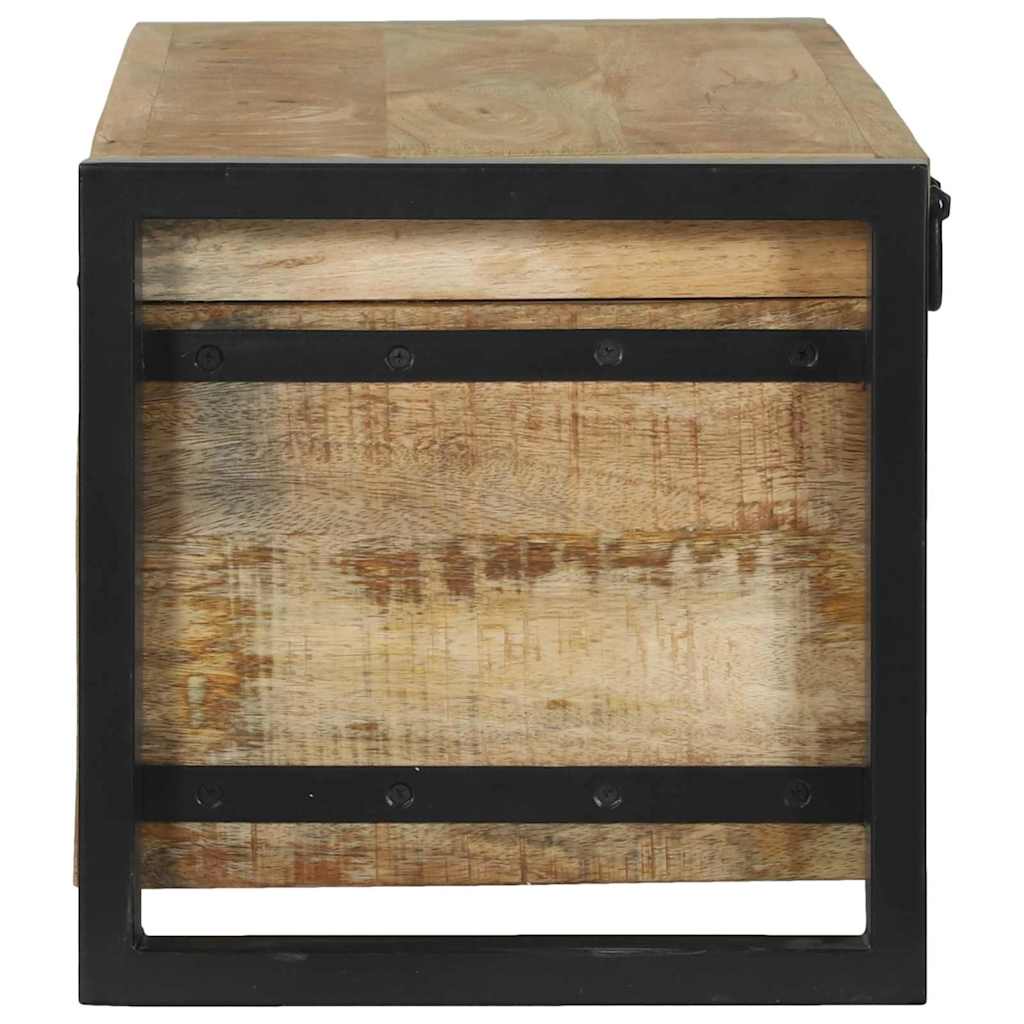 Saugojimo dėžės Ruda 80 x 30 x 30 cm Mango medienos masyvas