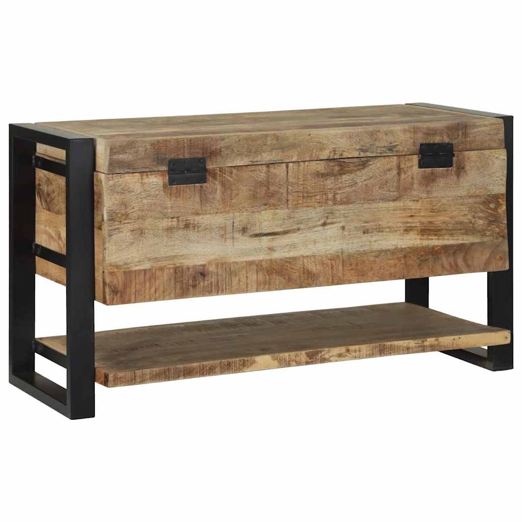 Saugojimo dėžė Ruda 80 x 35 x 45 cm Mango medienos masyvas