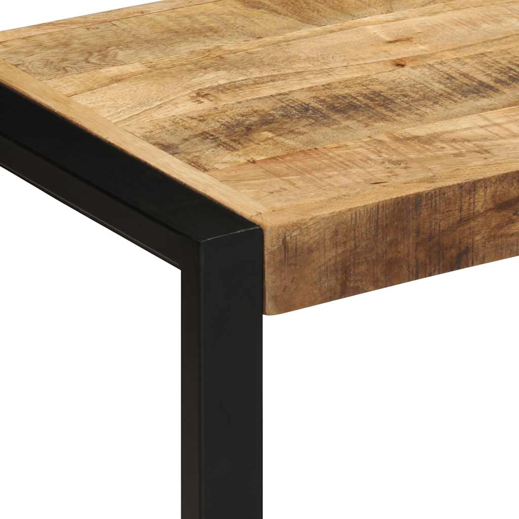 Suoliukas 80x35x45 cm Masyvus Rough Wood Mango