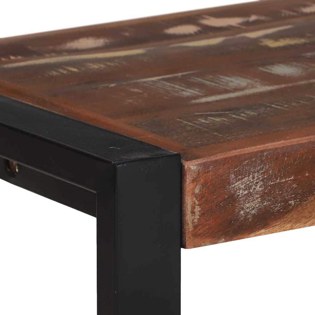 Bench 100 x 35 x 45 cm Solid recycled wood