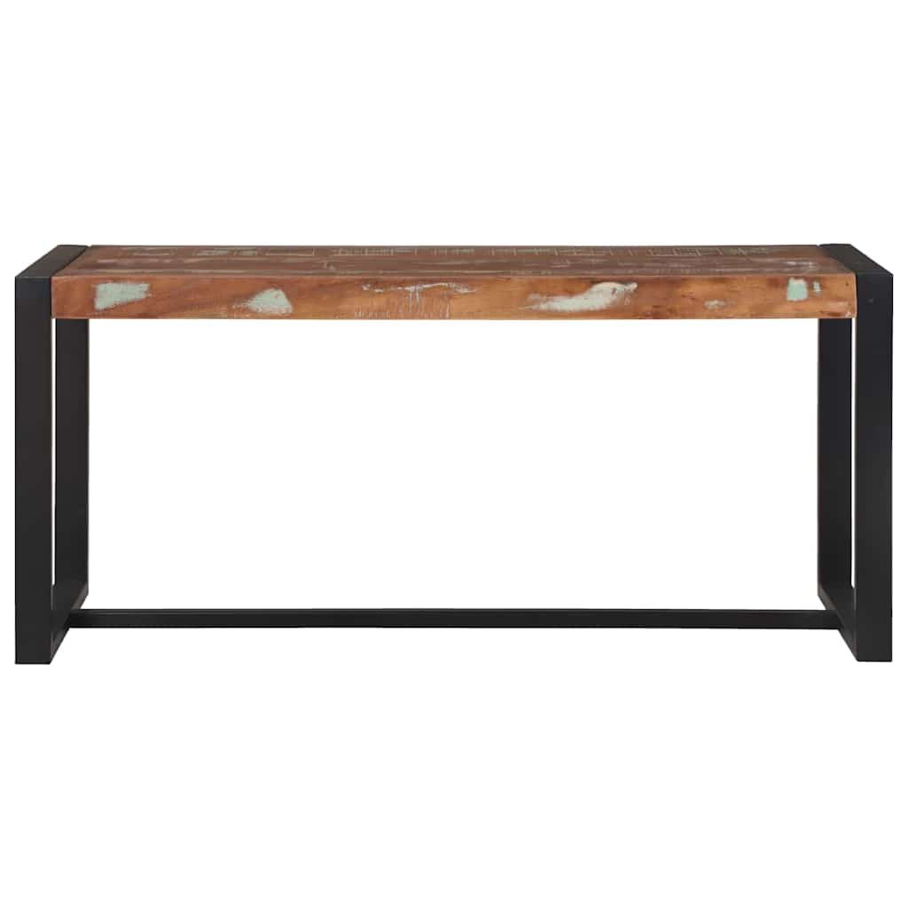 Bench 100 x 35 x 45 cm Solid recycled wood