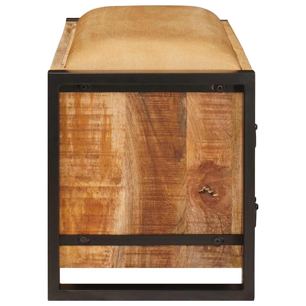 Laikymo suolas Ruda 80 x 35 x 40 cm Mango medienos masyvas