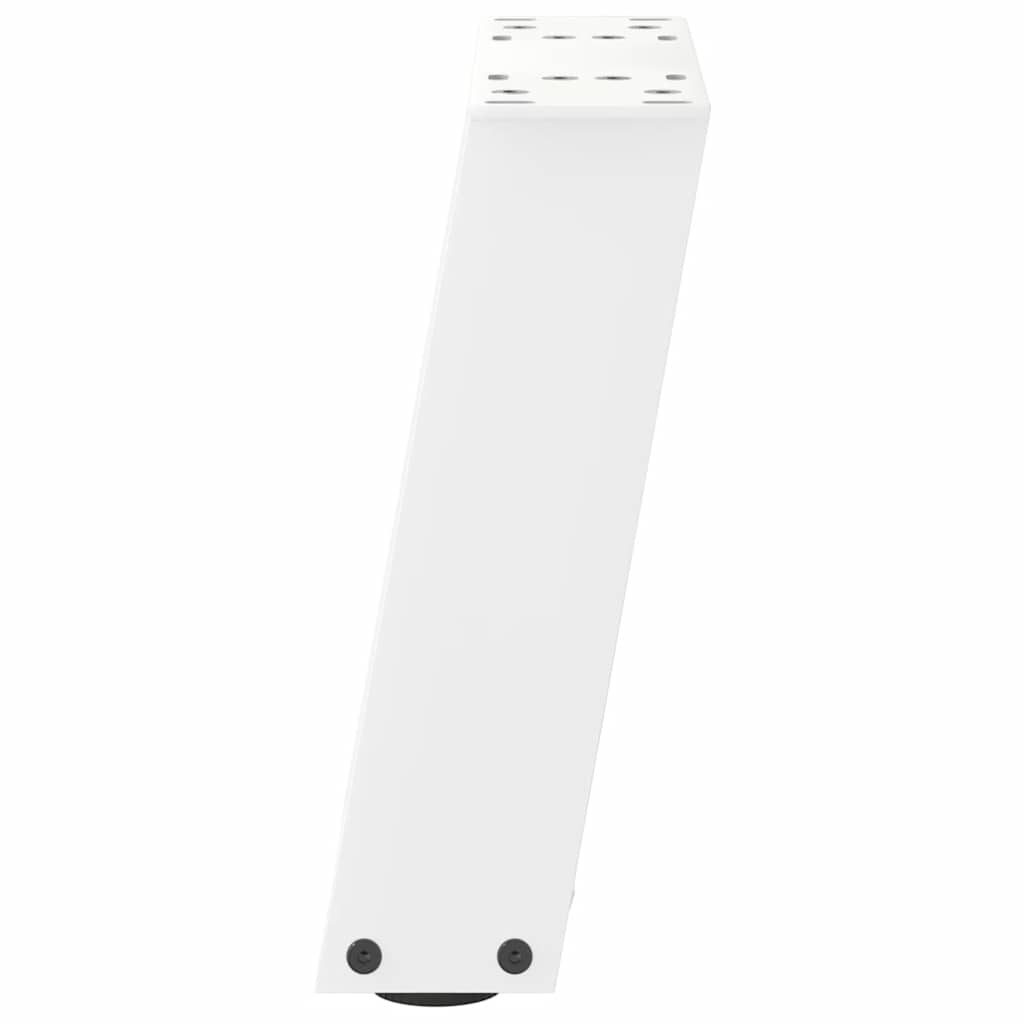 Kavos staliuko kojelės, 2 vnt., baltos, 30x(30-31) cm, plienas, U formos