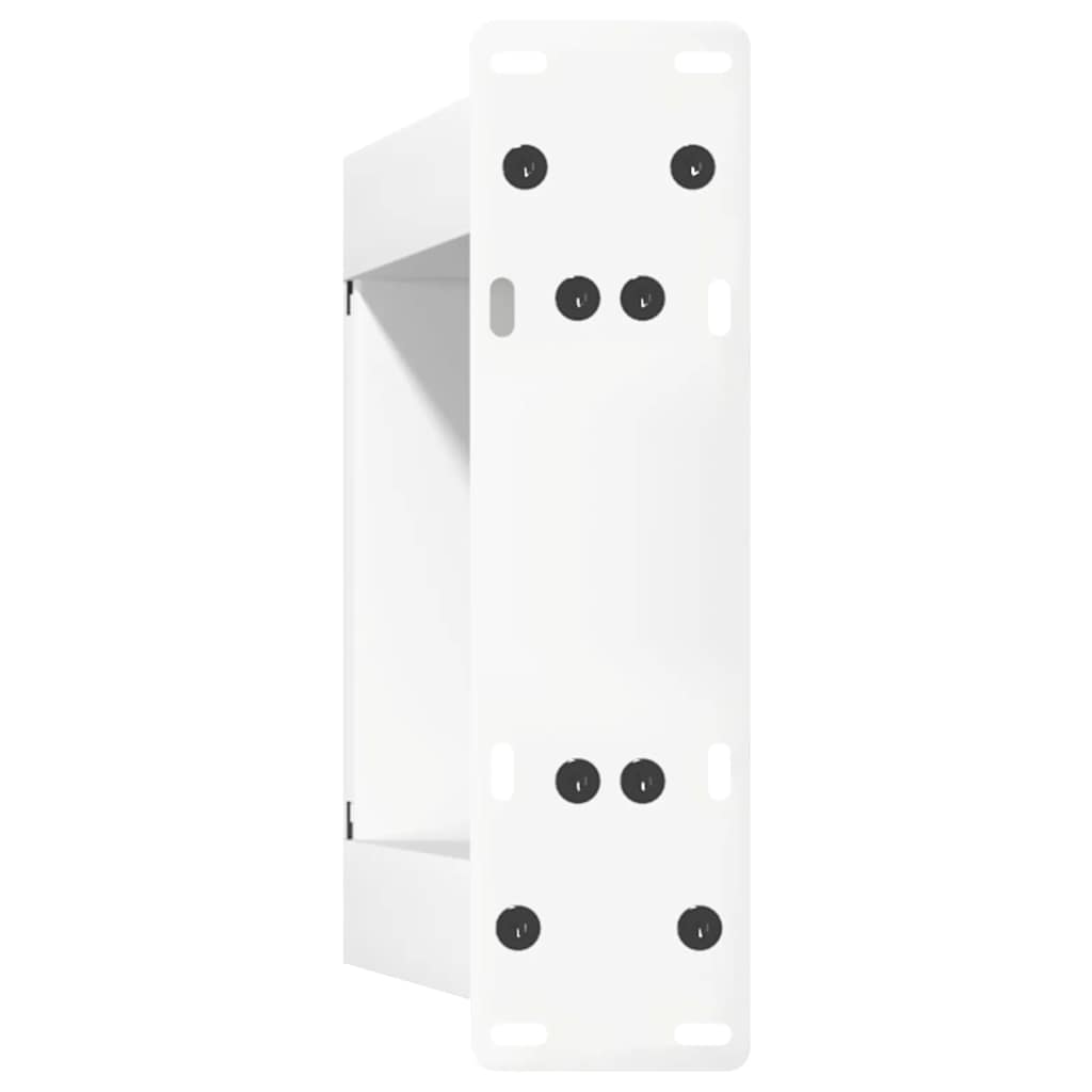 Kavos staliuko kojelės, 2 vnt., baltos, 30x(30-31) cm, plienas, U formos