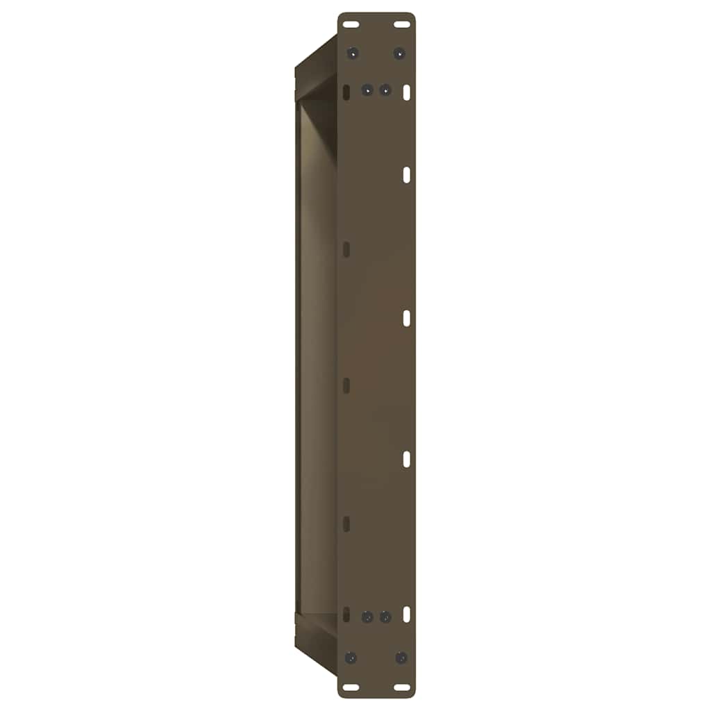 Kafijas galdiņa kājas, U veida, 2 gab., dabīgais tērauds, 70x(30-31) cm, tērauds