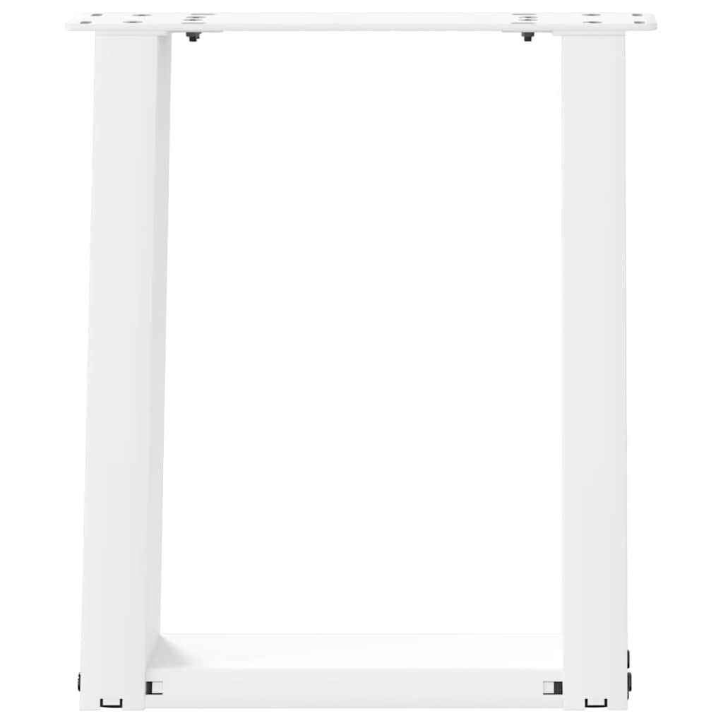Kafijas galdiņa kājas, 2 gab., baltas, 28x(42-43) cm, tērauds, U veida