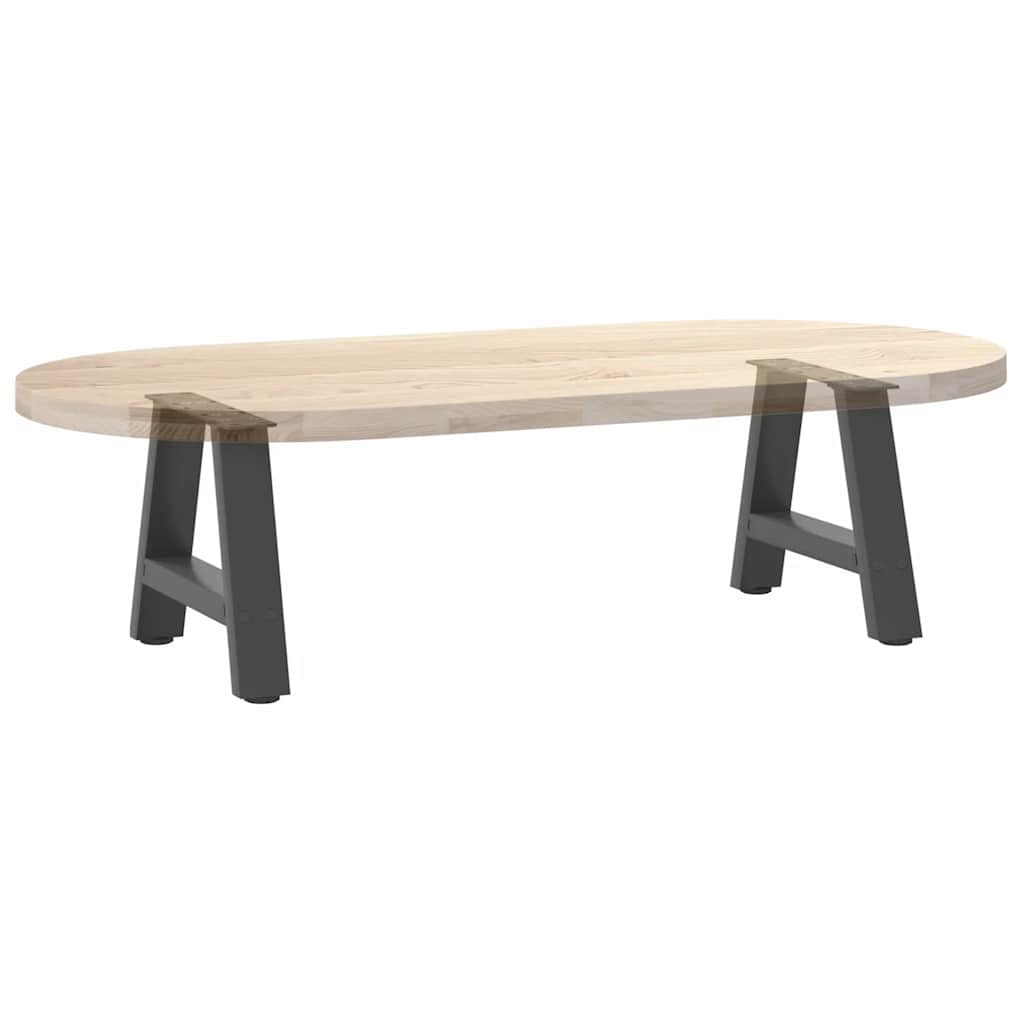 Kavos staliuko kojelės, 2 vnt., antracito spalvos, 30x(30-31) cm, plienas