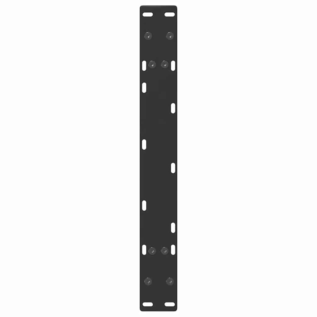 Coffee table legs, A-frame, 2 pcs., black, 60x(30-31) cm, steel
